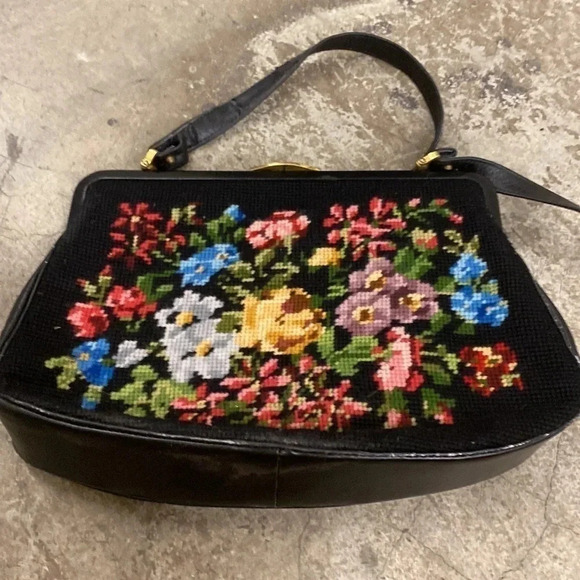 Vintage  tapistry bag - Picture 4 of 7
